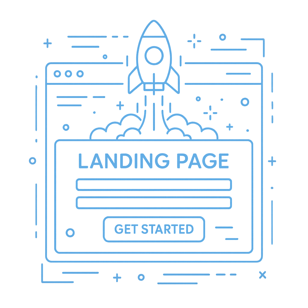 Spins Up Landing Pages