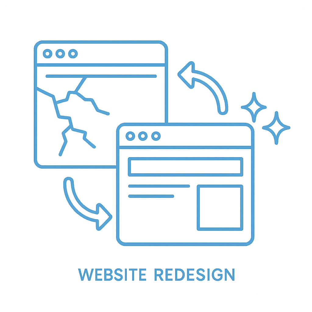 Redesigns Existing Sites